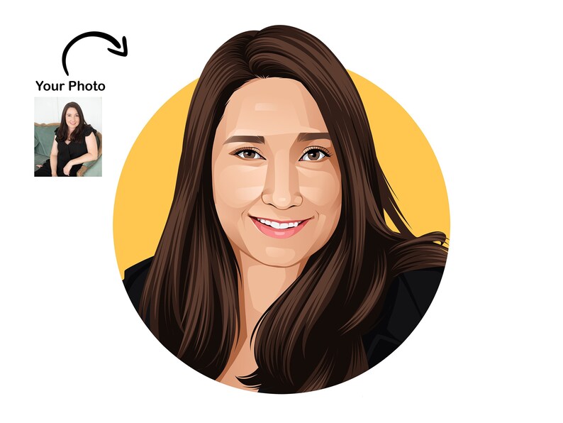 cartoon portrait