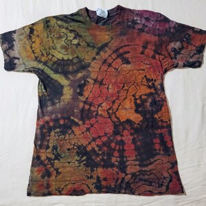 Large Reverse Ice Dye D-Composition Culture Geode