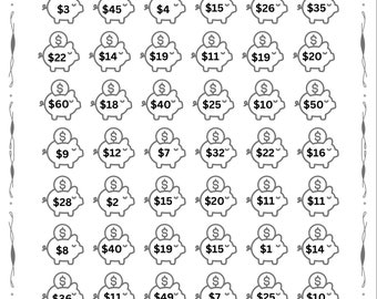 Printable Savings Challenge