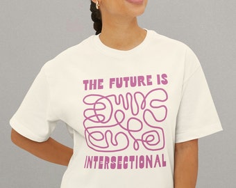 Intersectional Future Graphic Tee - Comfort Colors Boxy T-Shirt