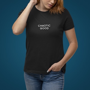 Chaotic Good / Women&#39;s Softstyle Tee / D&D Gamer Gift