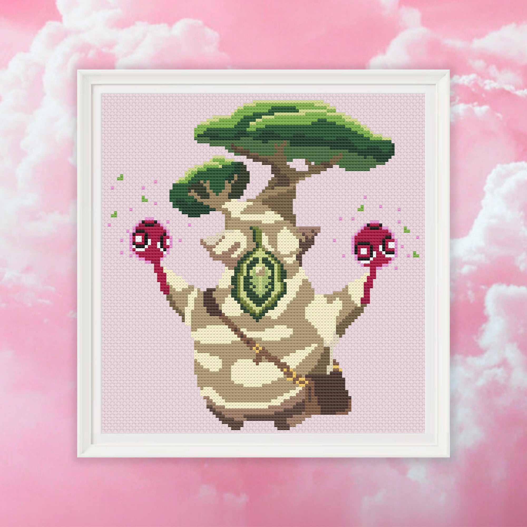 "Hestu Zelda Tears of the Kingdom - ""Echoes of Wisdom"" Gaming Kreuzstich-Muster, Einfach - 25 Farben - PDF mit GRATIS Bonus Mystery Pattern."