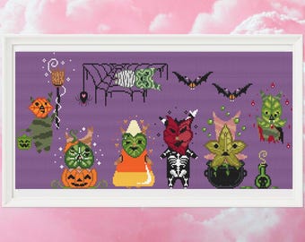 Zelda Korok Halloween Party - Kreuzstich-Muster: Tränen des Königreichs (PDF Download)
