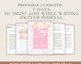 Diário de Oração: 7 Dias para Confiar em Deus Enquanto Espera