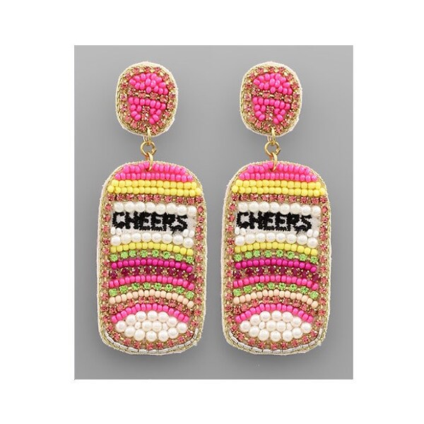 Beer Can Earrings Etsy