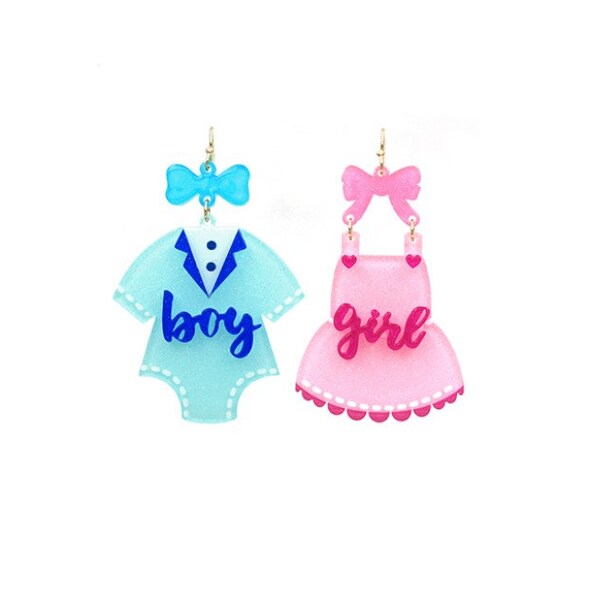 Baby Girl Earrings Etsy