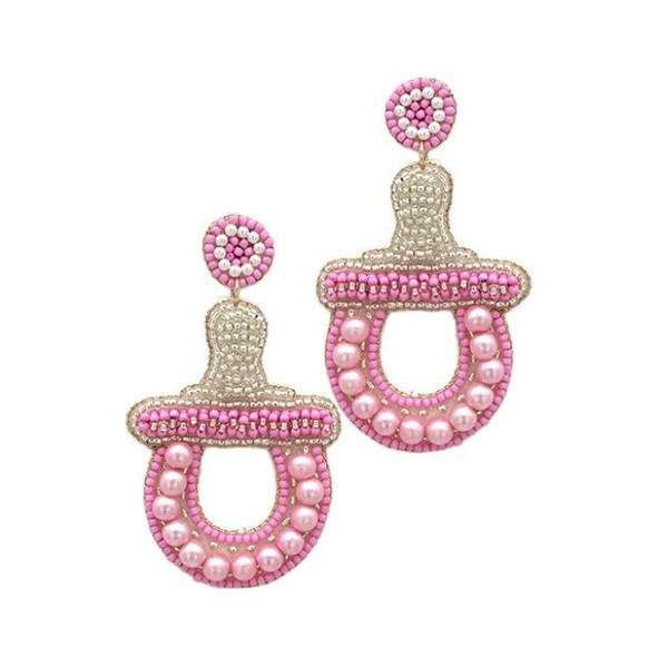 Baby Girl Earrings Etsy