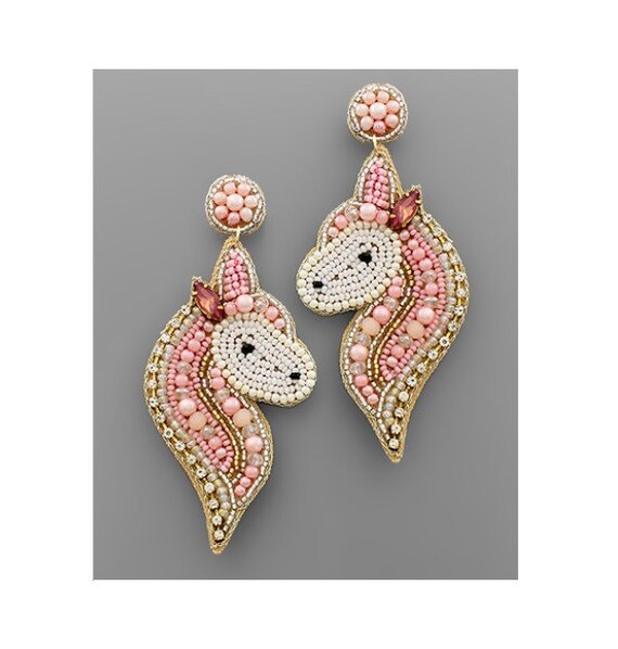 Etsy store unicorn earrings