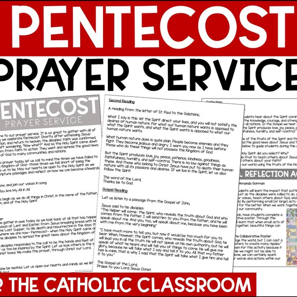 Pentecost Prayer Service | Catholic