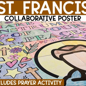 St. Francis of Assisi Collaborative Poster