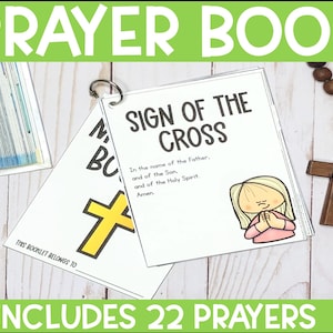 Catholic Prayer Booklet & Posters