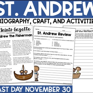 St. Andrew Biography & Activities