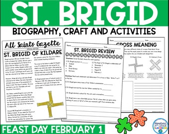 St. Brigid of Ireland Biography & Activities