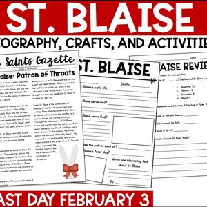 St. Blaise Biography & Activities