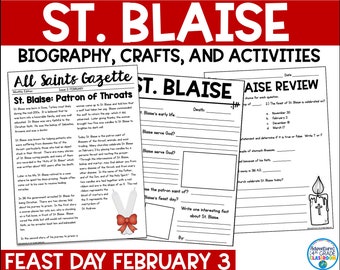St. Blaise Biography & Activities