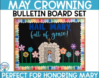 May Crowning Bulletin Board | Catholic