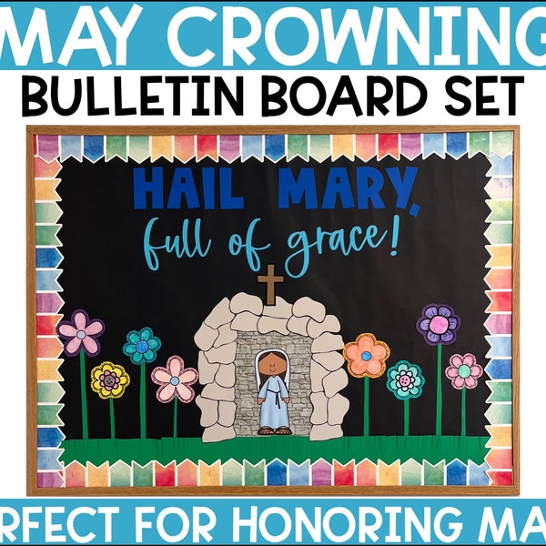 May Crowning Bulletin Board | Catholic