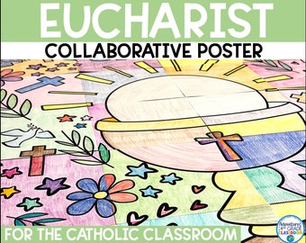 Eucharist Collaborative Poster | First Communion