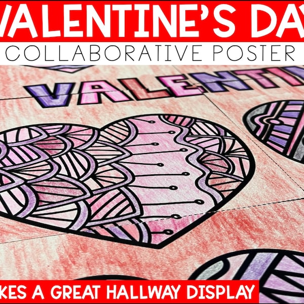 Valentine's Day Collaborative Poster