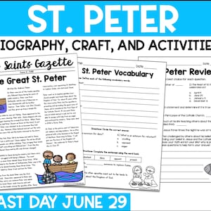 St. Peter Biography & Activities