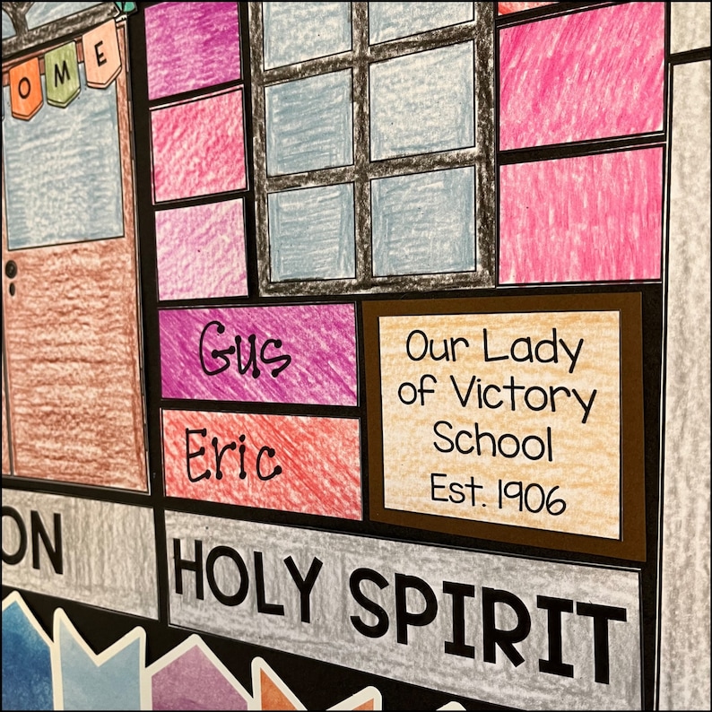 Catholic Schools Week Bulletin Board Set Etsy