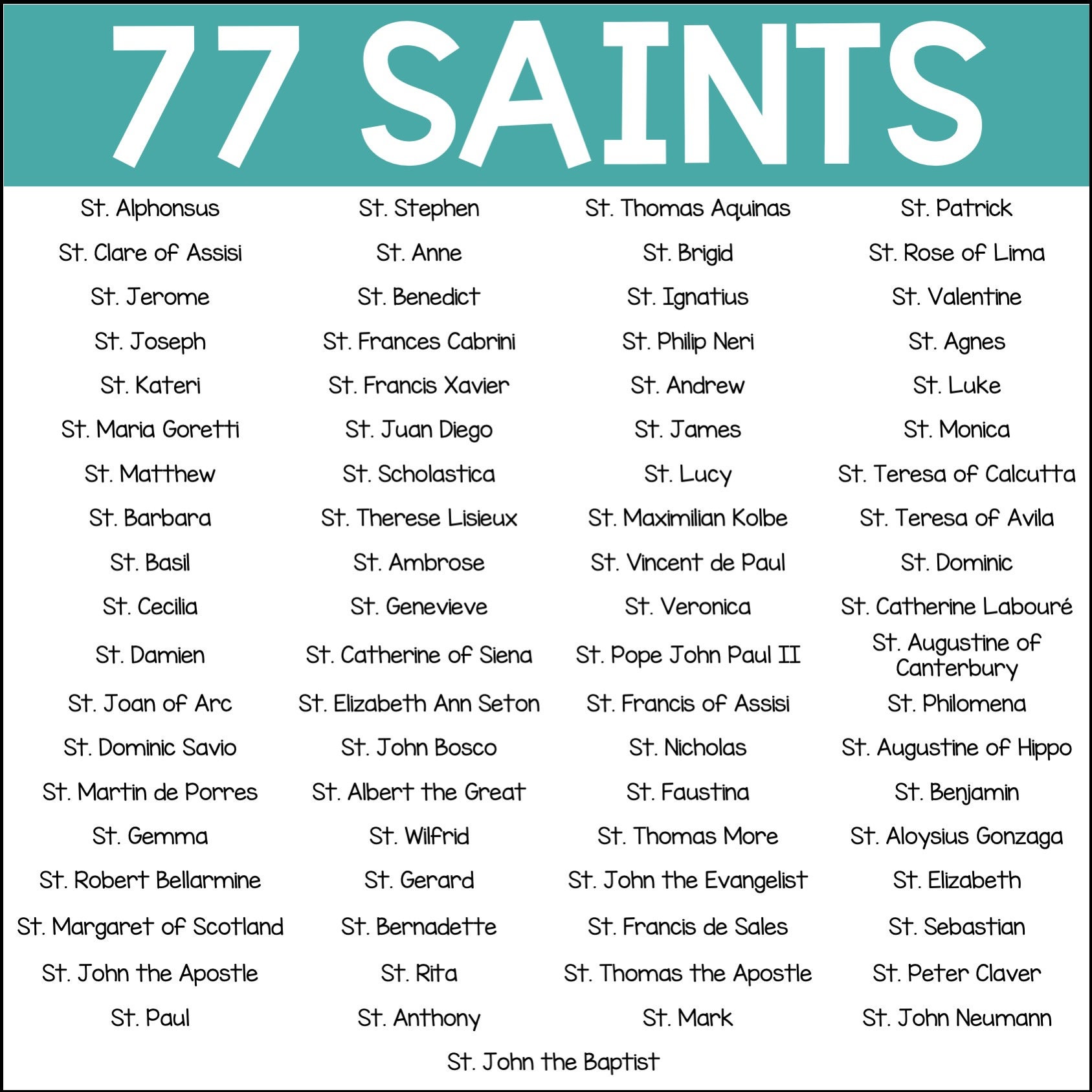 Saint Coloring Pages | All Saints' Day - Etsy