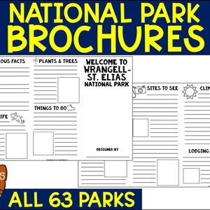 National Park Research Project | Brochures