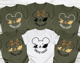 Disney Hakuna Matata Shirt, Gift For Disney Shirts, Animal Kingdom Shirts, Disney Family Shirts, Leopard Vacation Shirts, Disney 2024 Shirts