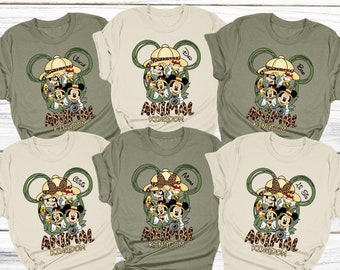 Custom Animal Kingdom Safari 2024 Shirt, Disney Trip Safari Shirt, Matching Family Shirt, Disney Family Tees, Disneyland Shirt, Disney World