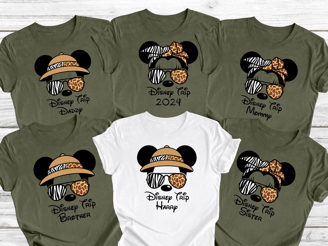 Custom Animal Kingdom Safari 2024 Shirt, Disney Trip Safari Shirt
