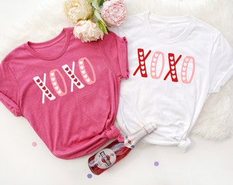 XOXO Valentine's Day Shirt, Couples Love Shirt - Etsy