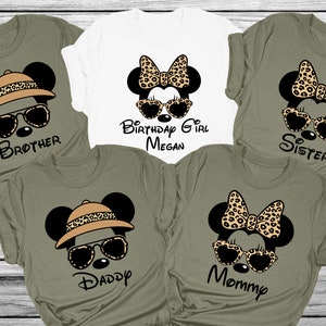 Custom Animal Kingdom Safari Shirt, Disney Trip Safari Shirt, Disney Family Vacation Shirt, Disneyworld Shirts Family, Matching Family Tees