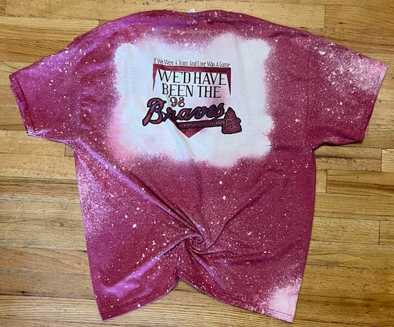 braves bleached shirt