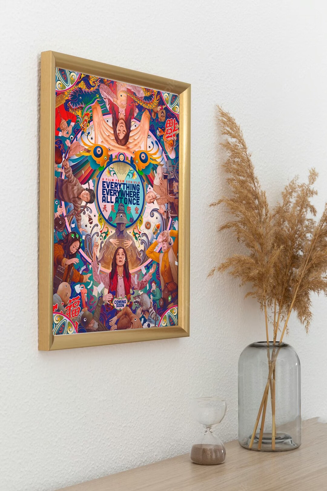Movie Poster Everything Everywhere All at Once Etsy