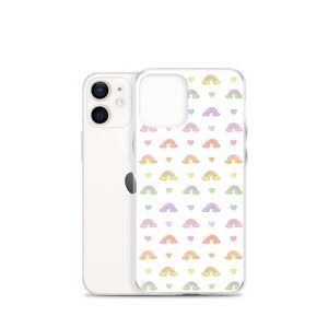 Roller Rabbit Rainbow Pattern Clear Phone Case - Etsy