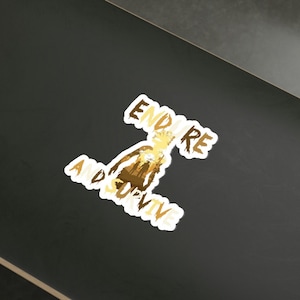 The Last OF Us Endure And Survive Sticker Joel And Ellie Aufkleber Aufkleber Clicker Stickers Geschenk für Freund Folgen Sie das Licht Glühwürmchen Symbol