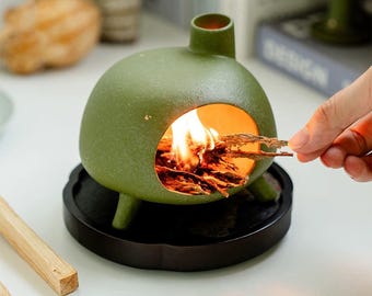 Ceramic Burner Chimney, Aromatherapy Oil Diffuser, Ceramic burner, fragrance burner, Fragrance Diffuser, Roast Oven