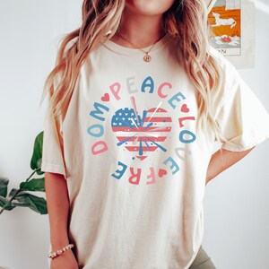 Fourth Of July Shirt, Patriotic Shirt, Fireworks Shirt, Freedom Shirt, Summer Tee, Red White and Blue, Independence Shirt, Flag TShirt