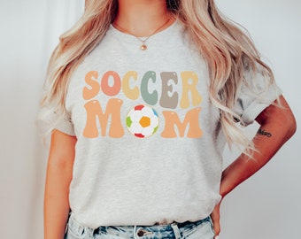 Soccer Mom Shirt, Soccer Mom Tee, Soccer Mama, Soccer Mom Gift, Game Day Shirt, Soccer Ball Shirt, Gift for Mom, Sports Mom Tshirt