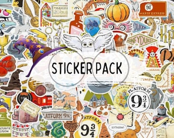 Magic School Sticker Pack: Wizardry, Witchcraft Decals