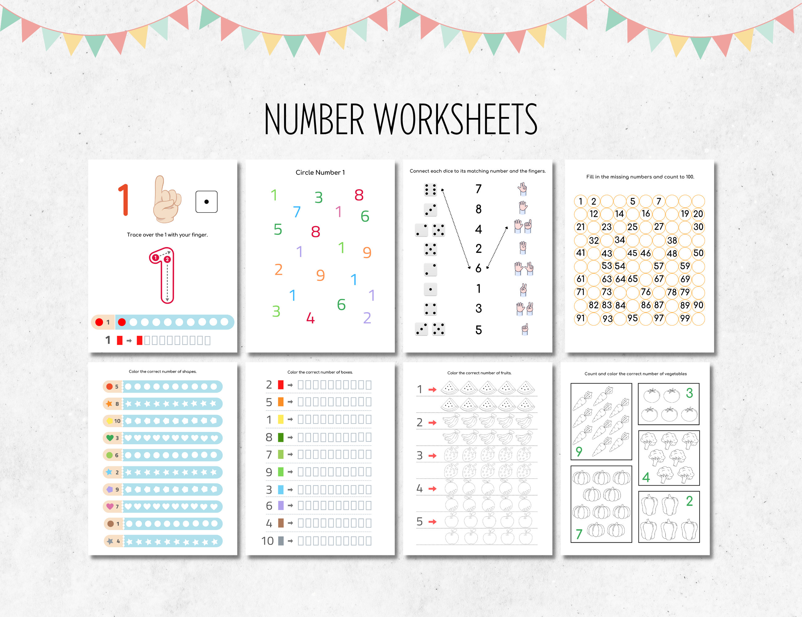 Preschool Pre-k Kindergarten Learning Bundle 300 Pages - Etsy