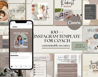 Social Media template for manager small business owner , Canva Instagram post Marketing template carousels post Instagram Engagement