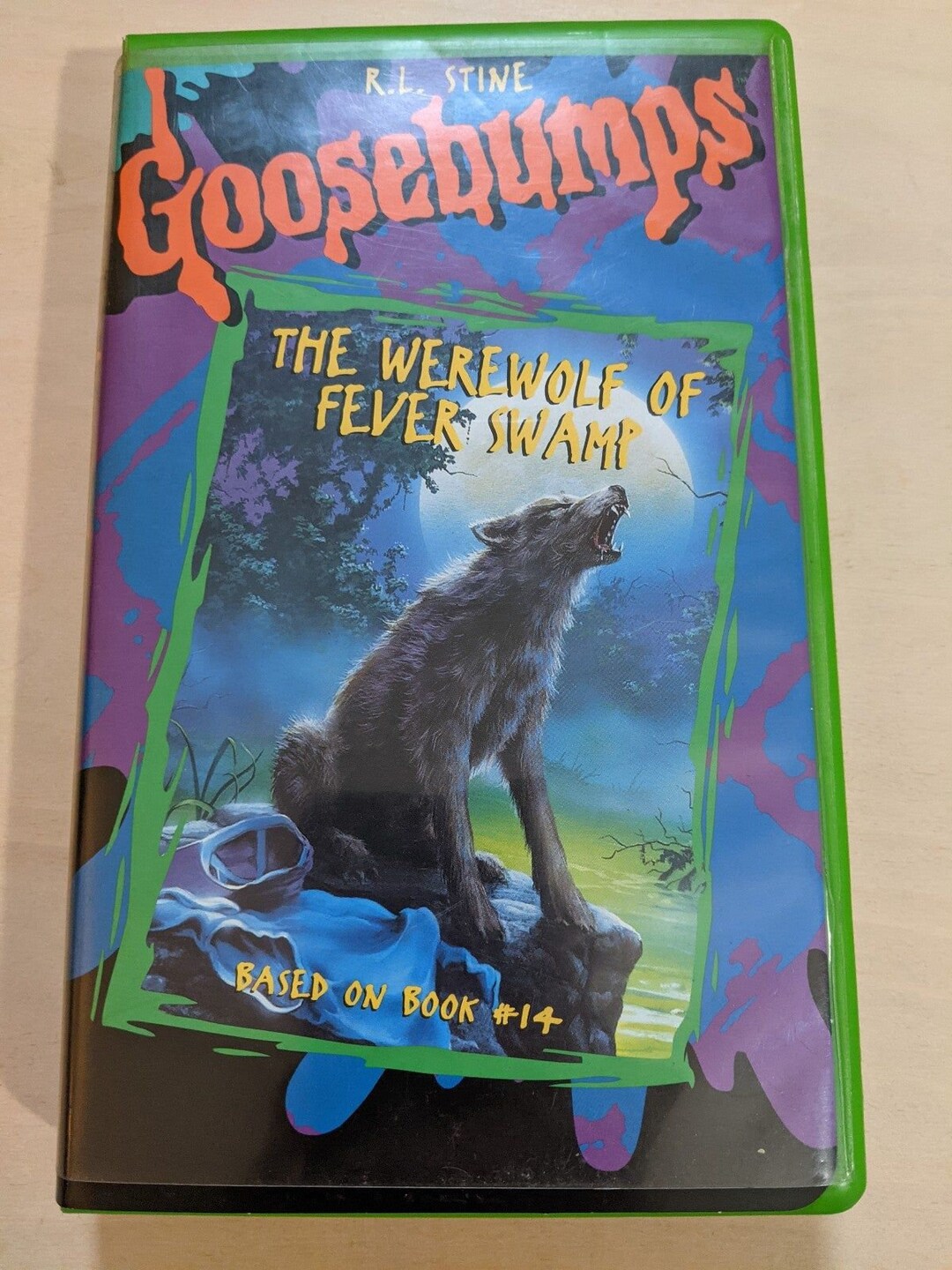 Goosebumps VHS The Werewolf of Fever Swamp - Etsy France