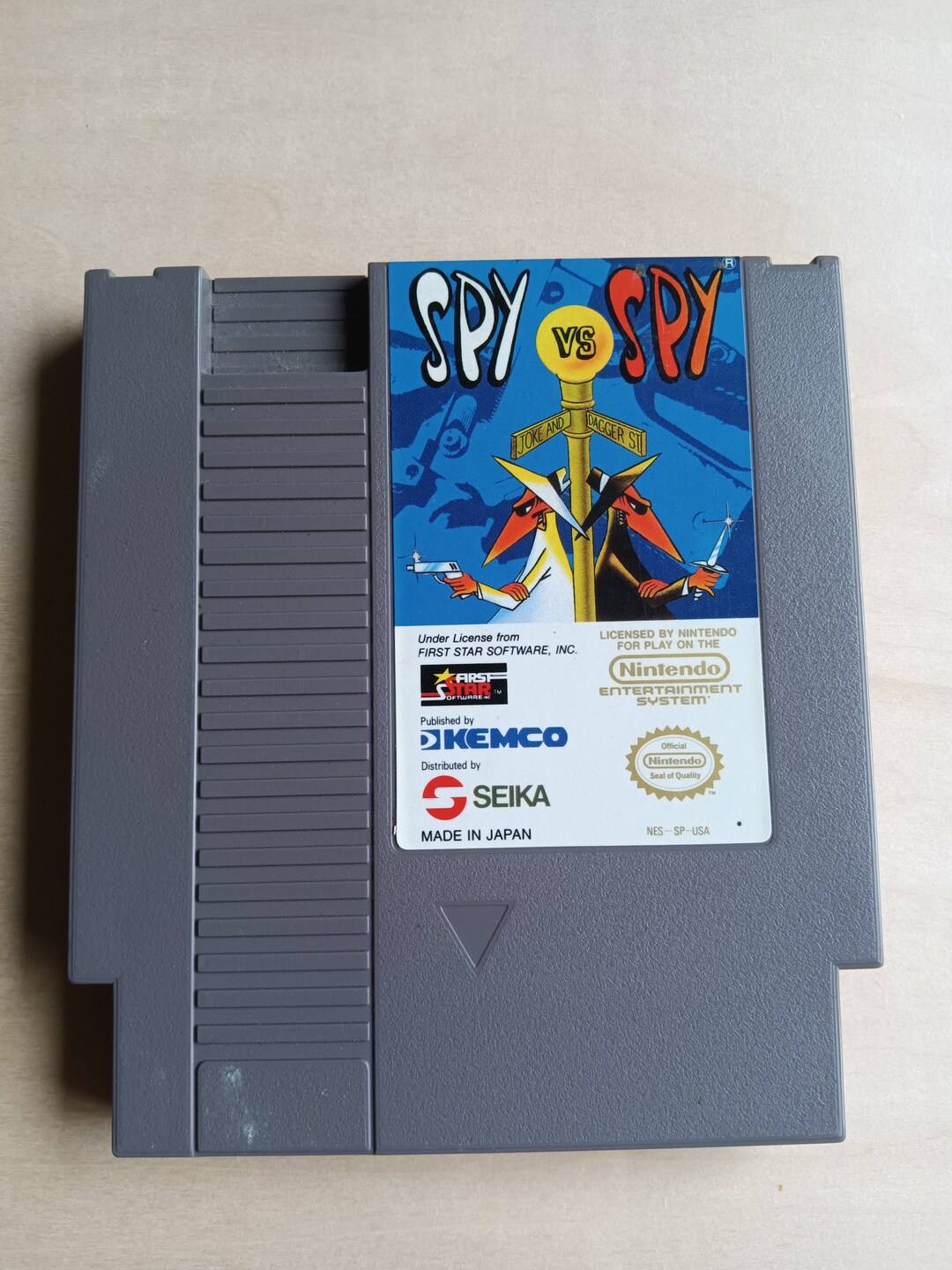 Spy Vs. Spy Nintendo Cartridge Only Etsy