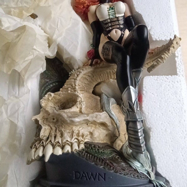 Joseph Michael Linsner's Dawn 10th Anniversary Resin Statue, Sirius 1999