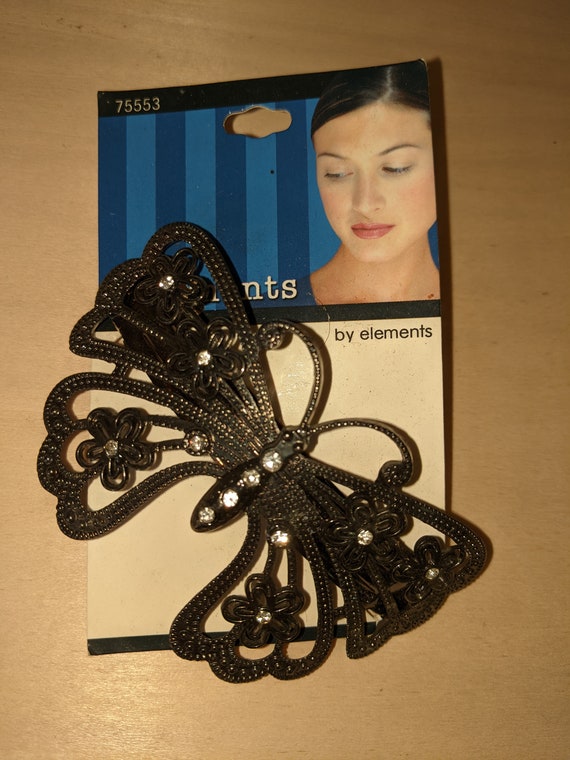 1990's Butterfly hair clip