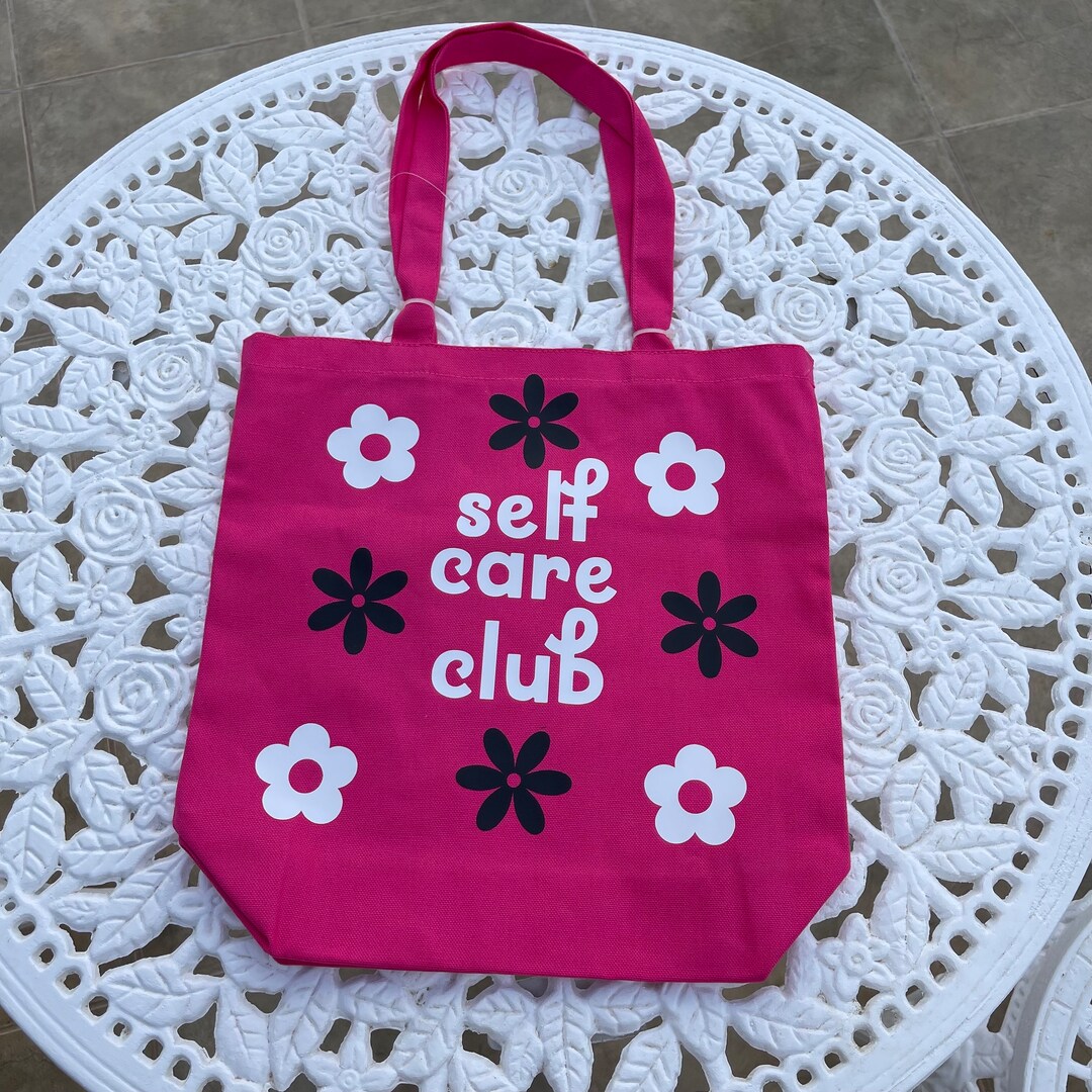 Self Care Club Tote Bag Self Care Bag Tote Bag Bag Etsy