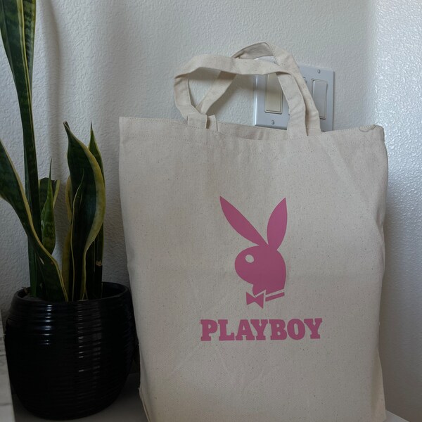 Tote Bag | Bag | Tote | Playboy | Play Bunny | School Tote | Work Tote