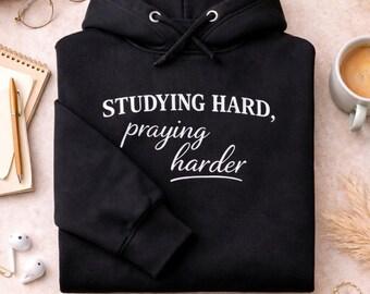 Studying Hard - Unisex Hoodie