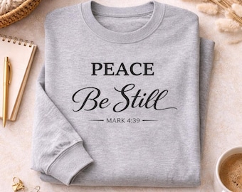 Peace Be Still - Unisex Long Sleeve Tee